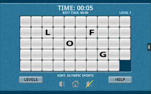 Sports Word Slide Fun Screenshot 1