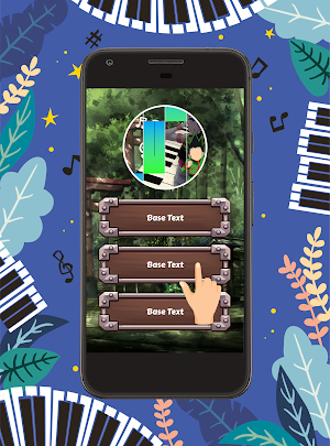 Anime Tiles Piano Music Games Screenshot 1