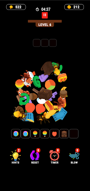 Match Triple Fruits 3D Puzzles Screenshot 2