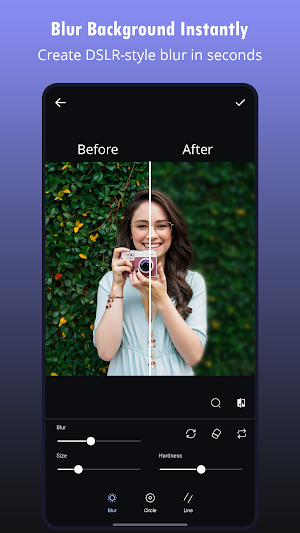 Blur Photo Editor – DSLR Blur Screenshot 0