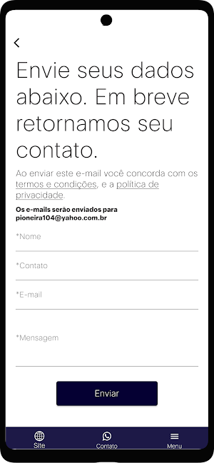 Pioneira FM - Pinhão PR Screenshot 2