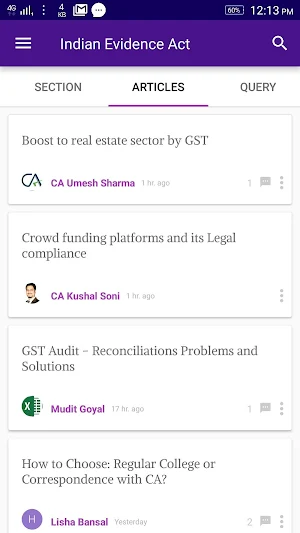 Indian Evidence Act, 1872 (Updated) Screenshot 0