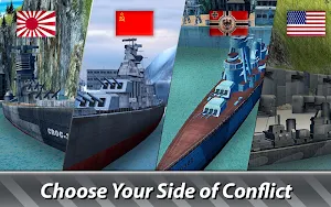 Naval Wars 3D: Warships Battle - join the navy! Screenshot 1