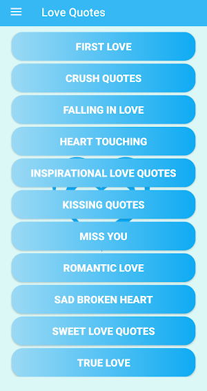 Love Quotes Screenshot 1