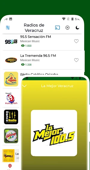 Radios de Veracruz Screenshot 2