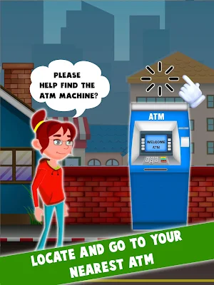 Bank ATM Learning Simulator - ATM Cashier Machine Screenshot 3