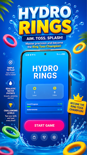 HydroRings: Physics Puzzle Screenshot 0