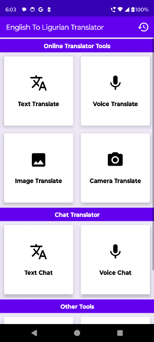 English To Ligurian Translator Screenshot 0