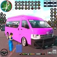 City Bus Driving Bus Games 3D