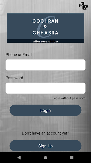Cochran & Chhabra Criminal App Screenshot 0