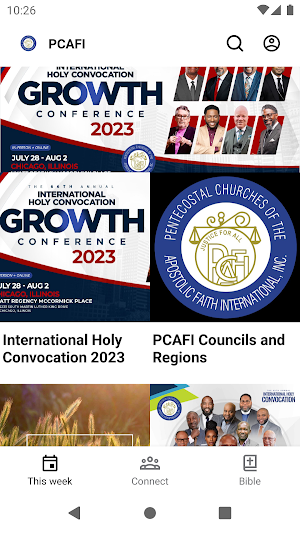 PCAFI Mobile Screenshot 0