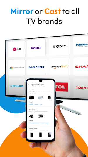 Screen mirror app - Cast to TV Screenshot 1