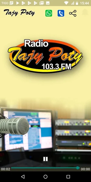 Tajy Poty FM 103.3 de Tobati Screenshot 1