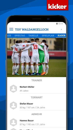 TSV Waldangelloch Screenshot 0