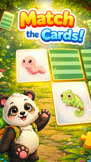 Panda Card Match Screenshot 0