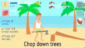 Tap Miner-Lumberjack: Mining Clicker Screenshot 1
