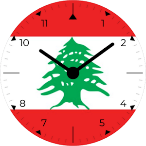 Lebanon Analog Watch Face Screenshot 3