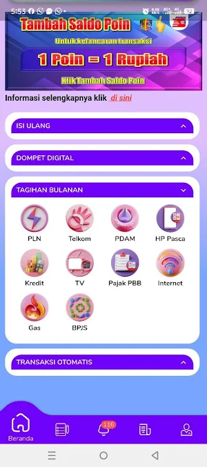 DOMPET BERKAH Screenshot 2