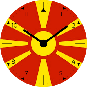 Macedonia Analog Watch Face Screenshot 0