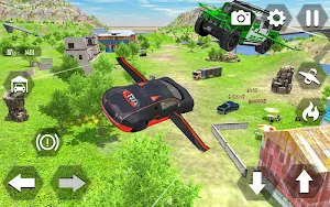 Flying Car Extreme Simulator Screenshot 2