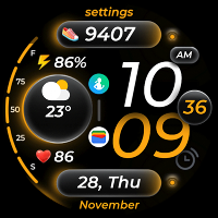 Digital Watch Face: OMG 53