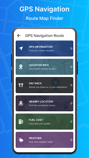 GPS Navigation: Road Map Route Screenshot 0