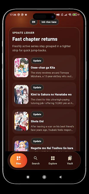 Mangarise : Manga & Comics Screenshot 0