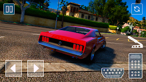 Car Ford Mustang Racing Game Screenshot 1