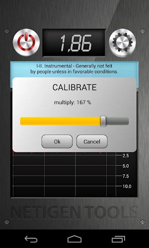 Best Vibration Meter Screenshot 2