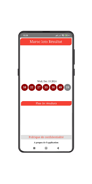 Maroc loto résultat Screenshot 0