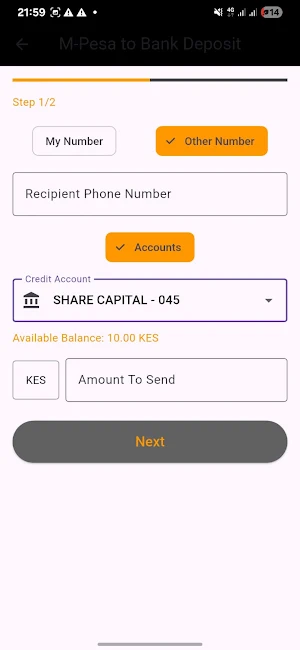 MyEasySacco Screenshot 0