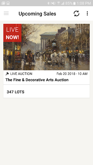 Dallas Auction Gallery Screenshot 0