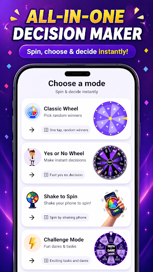Spin The Wheel: Decision Maker Screenshot 0