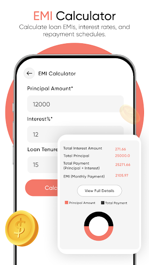Loan EMI Calculator Screenshot 1