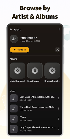Music Downloader & Mp3 Player Screenshot 3