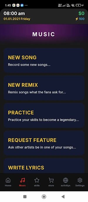 RAPSTAR Screenshot 2