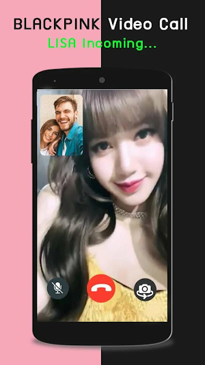 BlackPink Call-Fake Video Call Screenshot 1