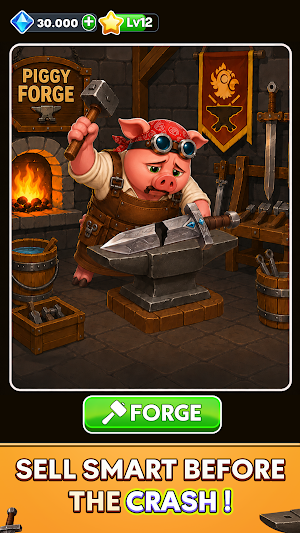 Piggy Forge - Sword Crash Screenshot 3