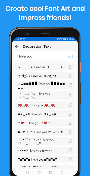 Text Styles Screenshot 2
