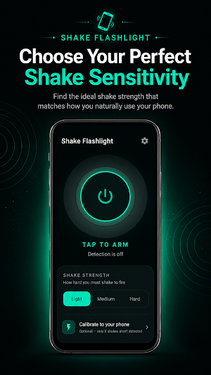 Shake Flashlight: Shake to On Screenshot 3