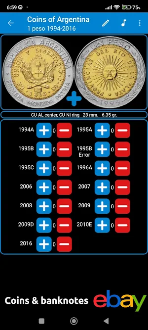 Coins of Argentina Screenshot 1