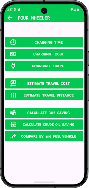 EV Calculator Screenshot 1