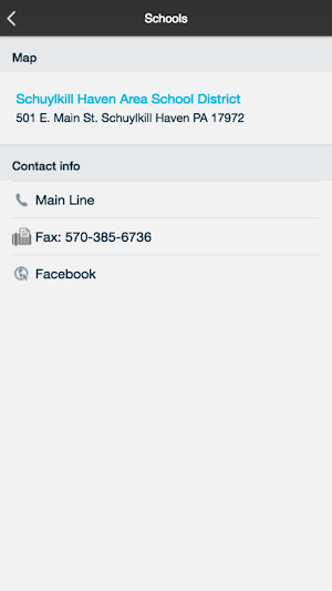 Schuylkill Haven Area SD Screenshot 1