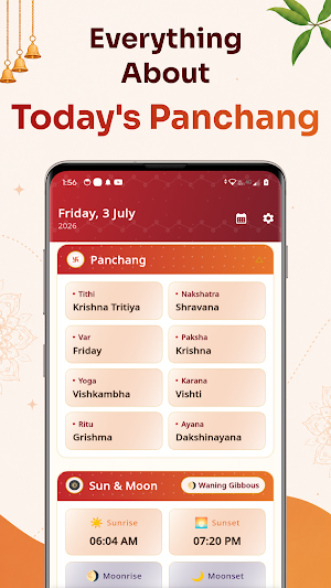 Indian Calendar : Panchang Screenshot 2
