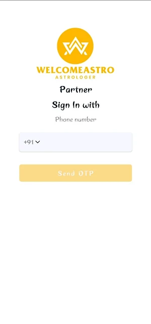 WelcomeAstro-Only Astrologer’s Screenshot 0