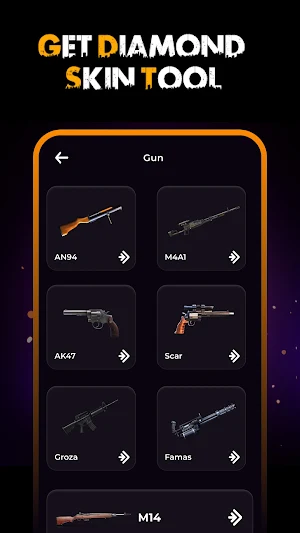 Skin Tool & Diamond Tips. Screenshot 1