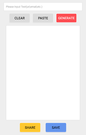 QR Code Generator, Reader Screenshot 1