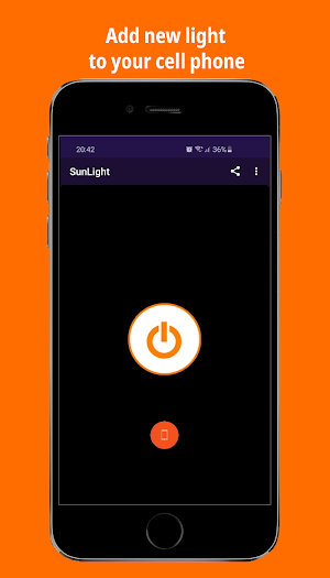 SunLight - Flashlight - Torch Screenshot 1