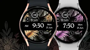 Flora Elegant Design Watchface Screenshot 0