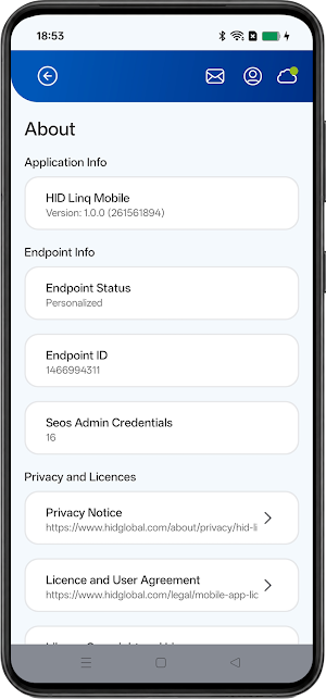 HID Linq Mobile Screenshot 2